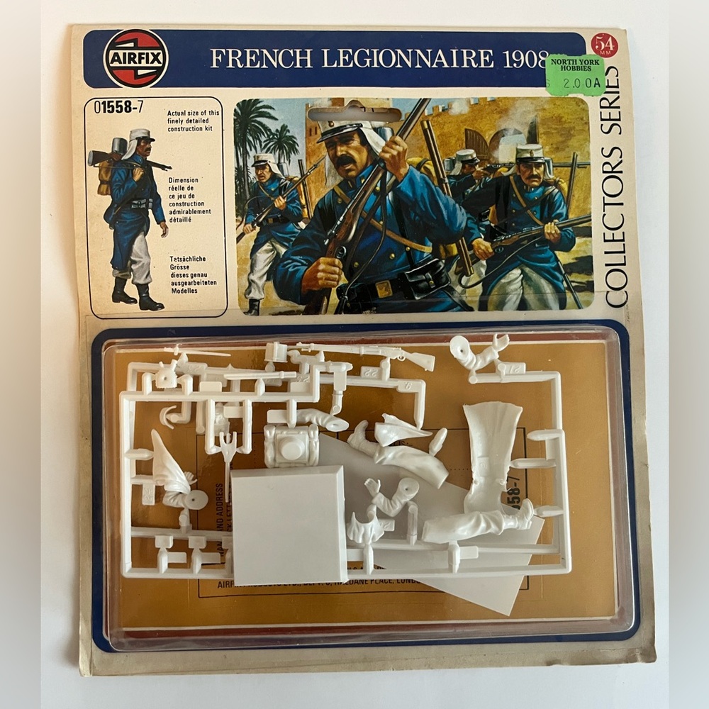 Airfix French Legionnaire 1908 01558-7 1973  Collectors Series